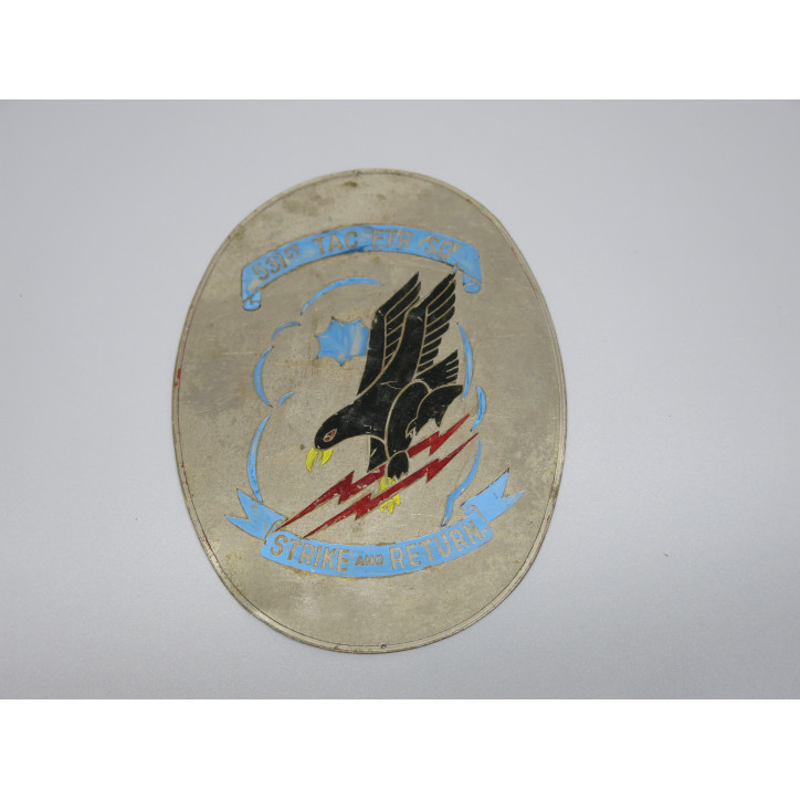 Plaque originale 531 st TAC FTR SQ US Vietnam   ref box 211 