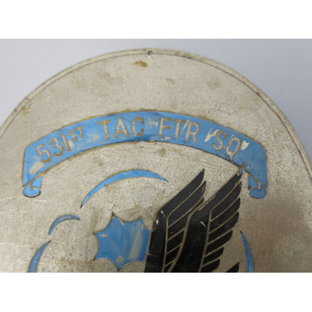 Plaque originale 531 st TAC FTR SQ US Vietnam ref box 211