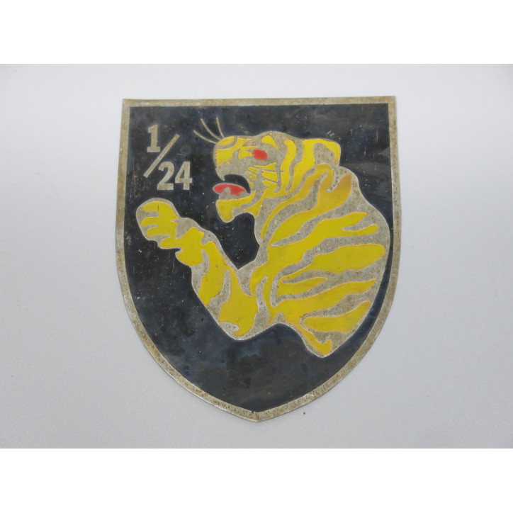 Plaque Tiger speciales forces 1/24  US Vietnam ref box 211