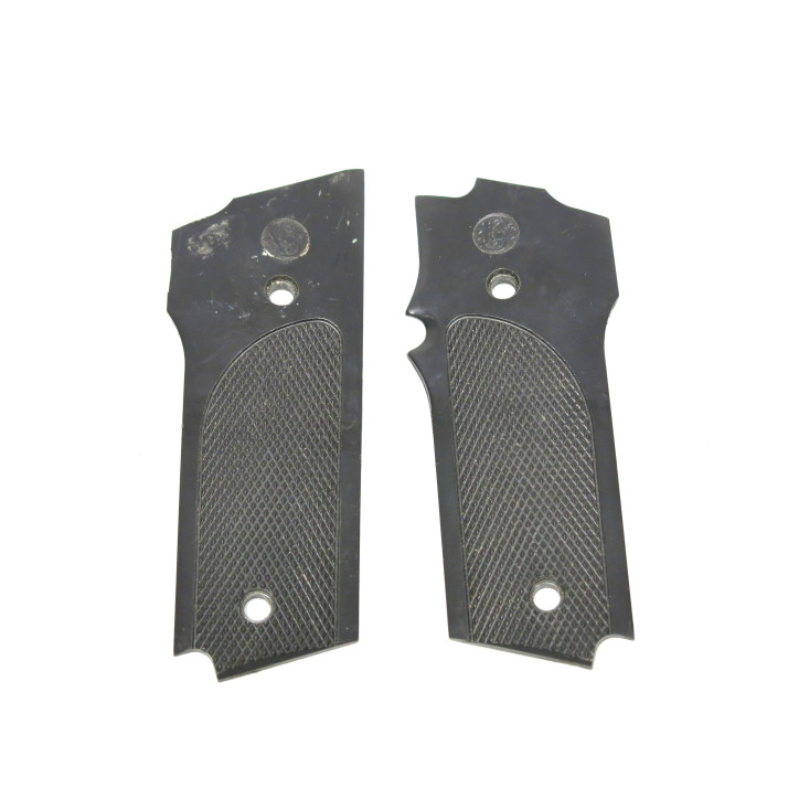 Plaquettes de crosse  pistolet Smith et Wesson 59  ref 147 