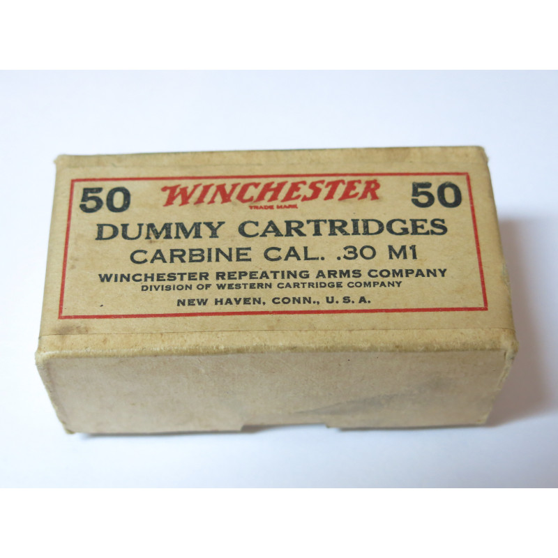 Boite vide DUMMY originale de cartouches carabine USM1 Winchester 1944  