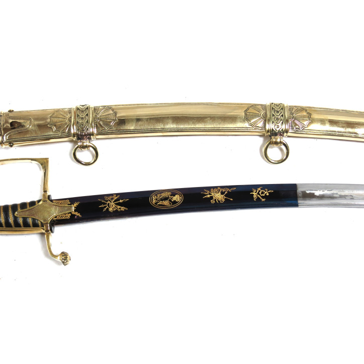 Magnifique sabre de chasseur à cheval de la garde imperiale 