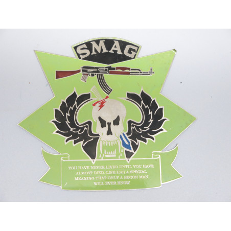 Plaque SMAG speciales forces US Vietnam ref box 212