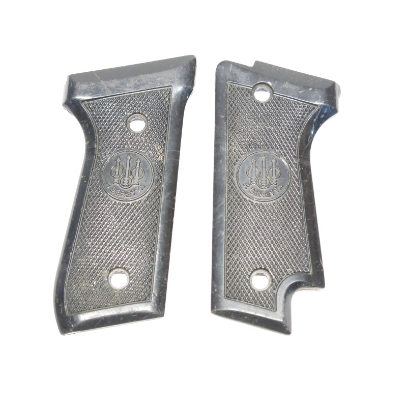 Plaquettes bois  de crosse pistolet Beretta 92 S  ref cr 20 box 217 