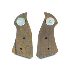 Paire de plaquettes de crosse  bois revolver Smith et Wesson  ref 99 box 217