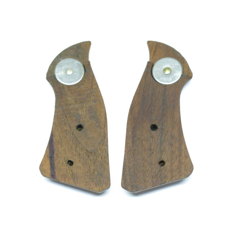 Paire de plaquettes de crosse  bois revolver Smith et Wesson  ref 99 box 217