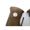 Paire de plaquettes de crosse  bois revolver TAURUS  ref 36 box 217