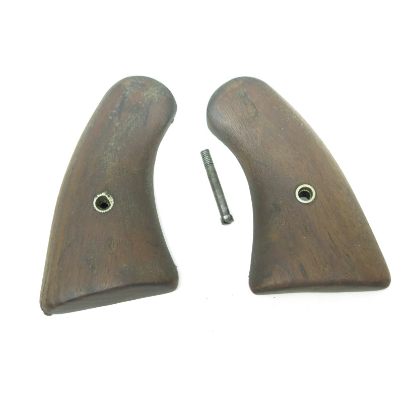 Plaquettes bois revolver COLT 1889/1892 ref  999  box 217