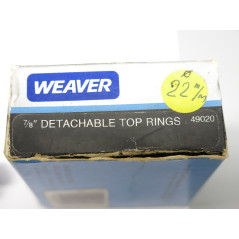 Support de lunette Weaver diametre 22 mm   ref 133  box 218  