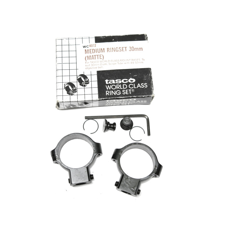 Collier  de lunette TASCO  diametre 30 mm   ref 899 box 218  