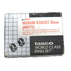 Collier  de lunette TASCO  diametre 30 mm   ref 899 box 218  