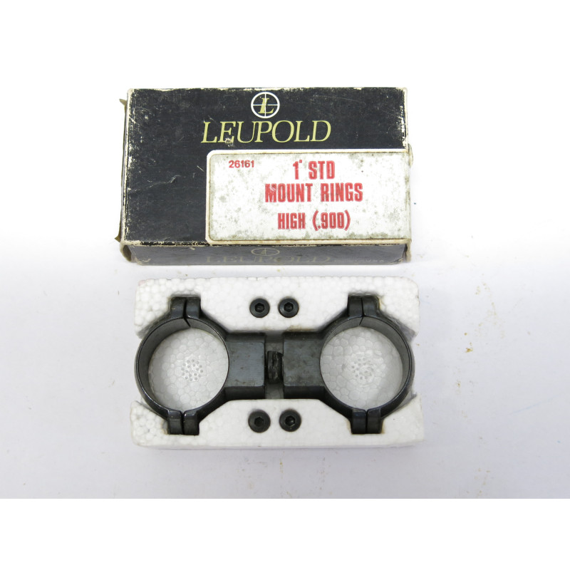 Collier de lunette Leupold acier  diametre 1 pouce ref 188  box 218  