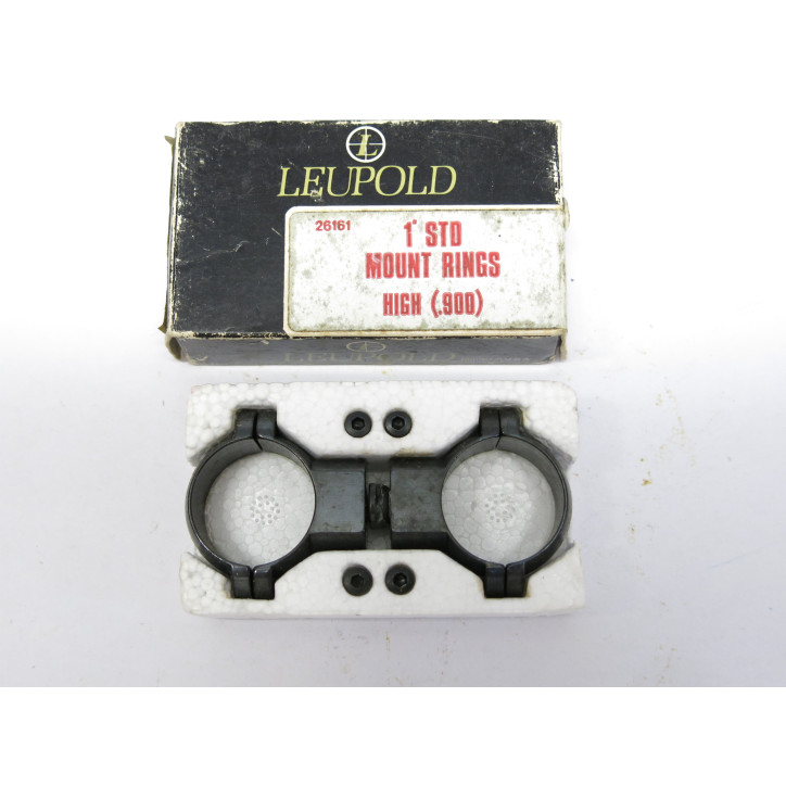 Collier de lunette Leupold acier  diametre 1 pouce ref 188  box 218  
