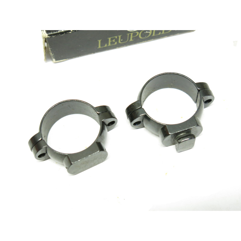 Collier de lunette Leupold acier  diametre 1 pouce ref 191  box 218  
