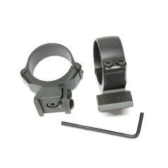 Collier de lunette marque CZ diametre 30 mm rail 16 ref 866 box 218