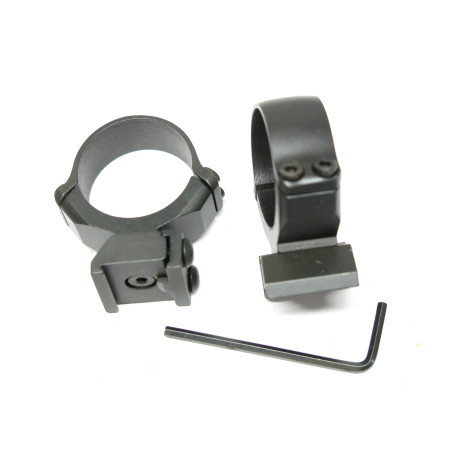 Collier de lunette marque CZ diametre 30 mm rail 16 ref 866 box 218