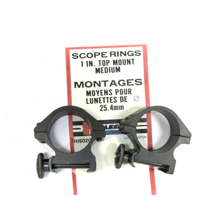 Collier de lunette Kassnar diametre 1 pouce rail 20 mm ref 813 box 219