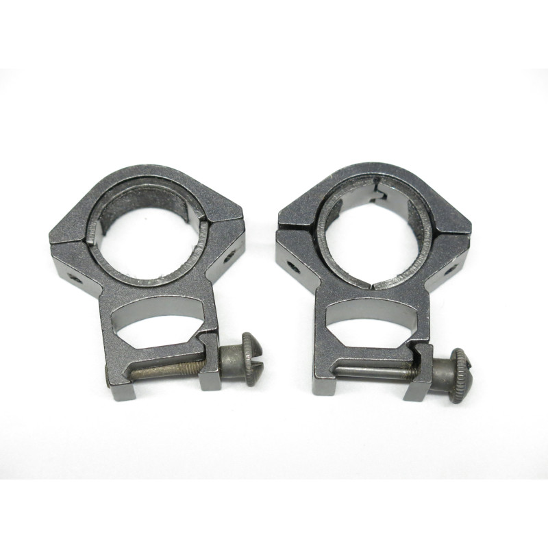 Collier  de lunette alu  diametre 30 mm  rail 20 mm ref  855  box 219