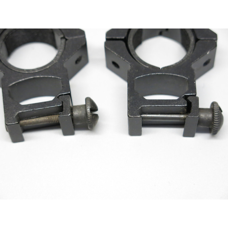 Collier  de lunette alu  diametre 30 mm  rail 20 mm ref  855  box 219