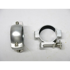 Collier de lunette alu blanc diametre 30 mm rail 20 mm ref 911 box 219