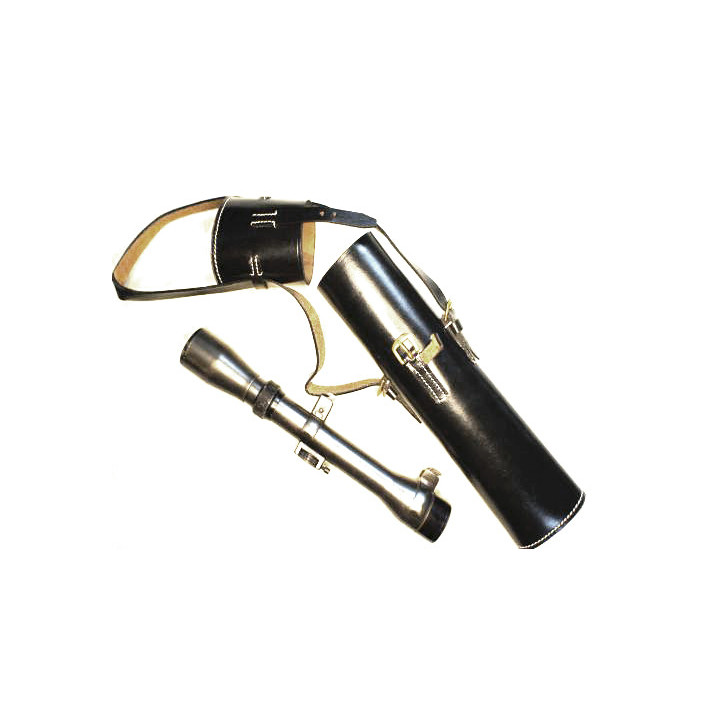 Etui cuir porte  lunette repro ref mill noir