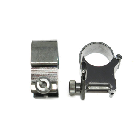 Collier de lunette acier noir diametre 26 mm rail 1 pouce ref 959 box 219