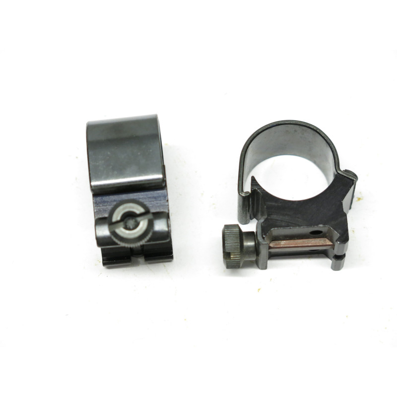 Collier  de lunette acier  noir  diametre 26 mm  rail 1 pouce ref  962  box 219