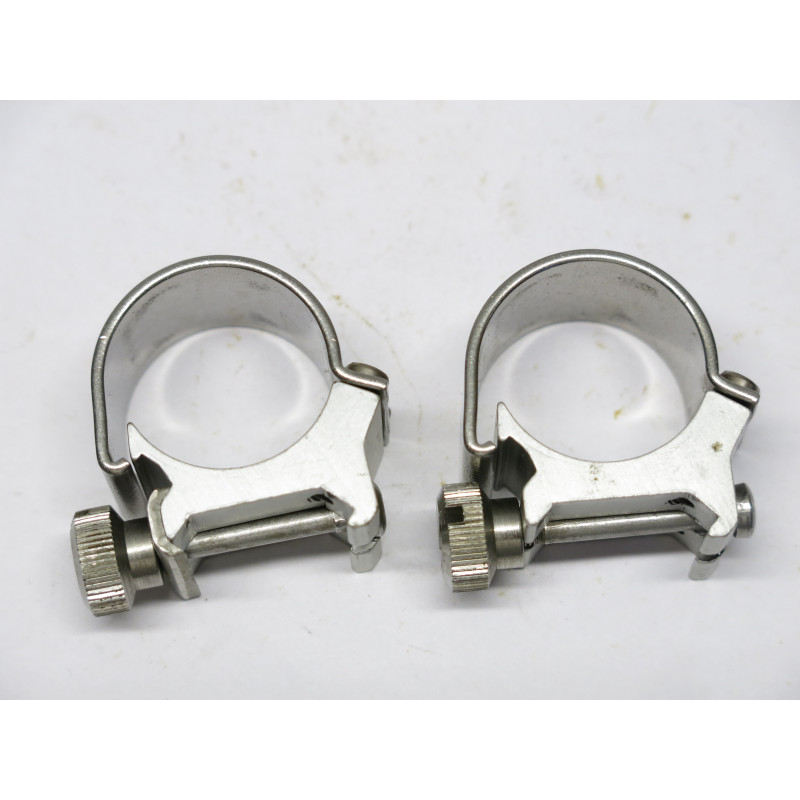 Collier  de lunette Weaver alu blanc  diametre 26 mm  rail 1 pouce ref  982  box 219