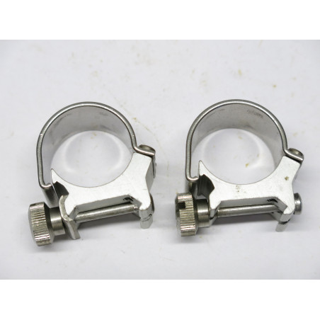 Collier de lunette Weaver alu blanc diametre 26 mm rail 1 pouce ref 982 box 219