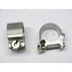 Collier de lunette Weaver alu blanc diametre 26 mm rail 1 pouce ref 982 box 219