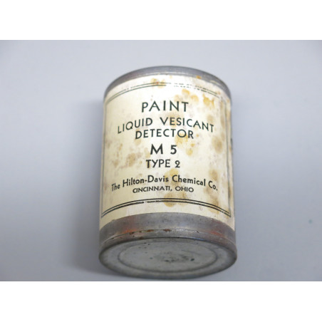 Pot liquid vesicant M5 US army ref 20 box 221 