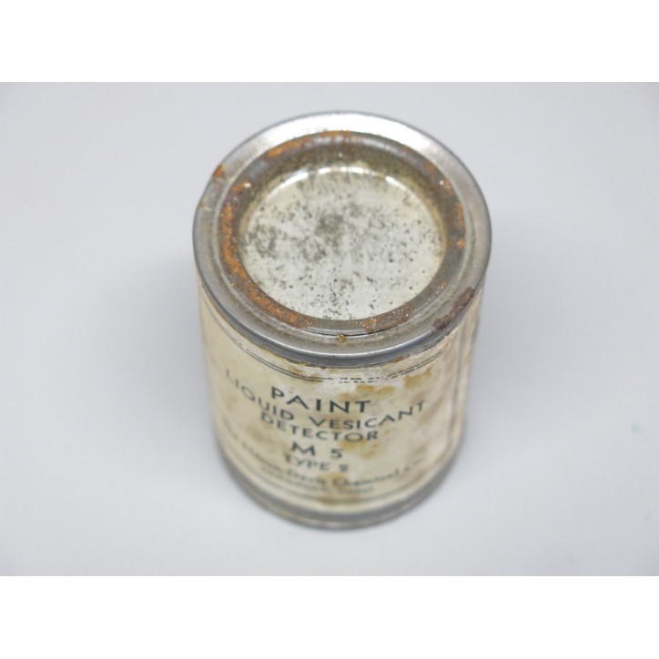 Pot liquid vesicant M5 US army ref 20 box 221 