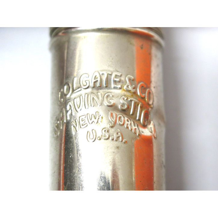 Petit pot inox US army Colgate Shaving stick  ref 90 box 221 