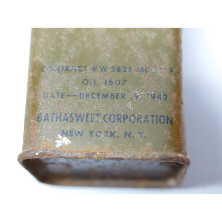 Pot métal Foot Powder US ww2 ref 100 box 221 