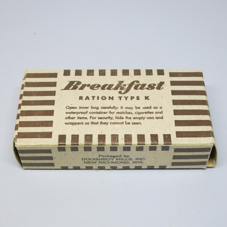 Ration type K Breakfast unit B ref 2 box 222
