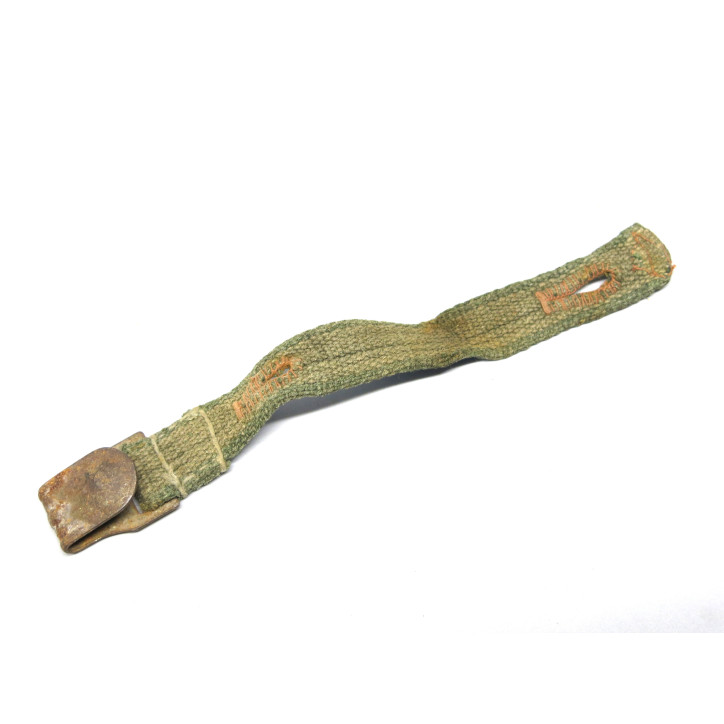 Petite sangle originale de masque a gaz Allemand ww2  ref 95  box 220