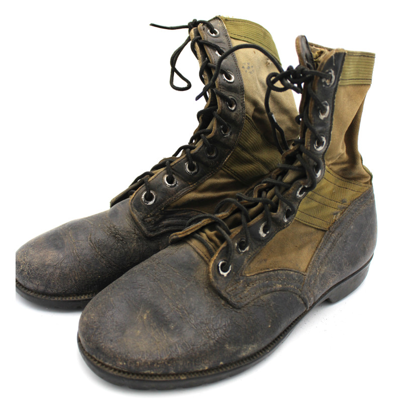 Jungle boots originales taille 7W CIC avec semelle VIBRAM de 1965