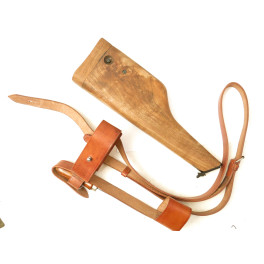 Crosse + etui cuir C96 schnellfeuer 712 mod ajouré