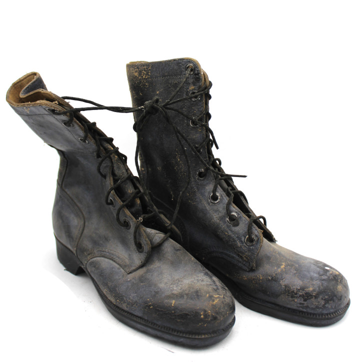 Bottes de combat originale US Vietnam datée 1972 taille 6W