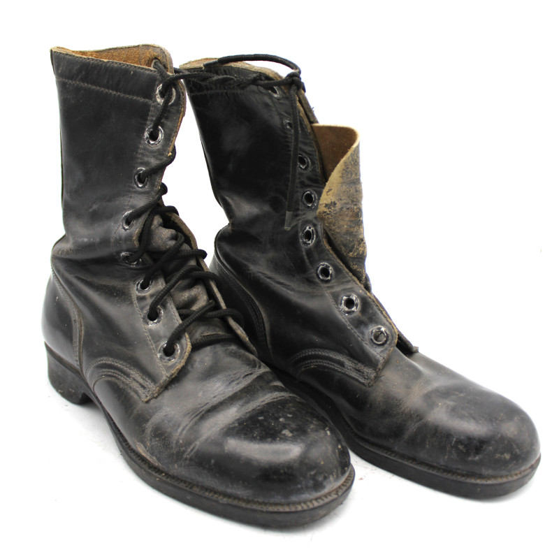 Bottes de combat originale US Vietnam datée 1973 taille 5W