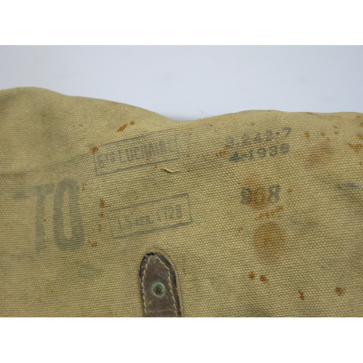 Masque a gaz Francais ANP31 avec pochette  toile 