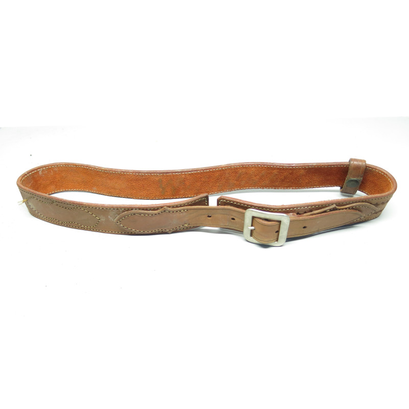 Ceinturon cartouchiere en cuir type Western  ref ce 477