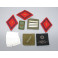 Lot de 8 insignes en tissu ref 40