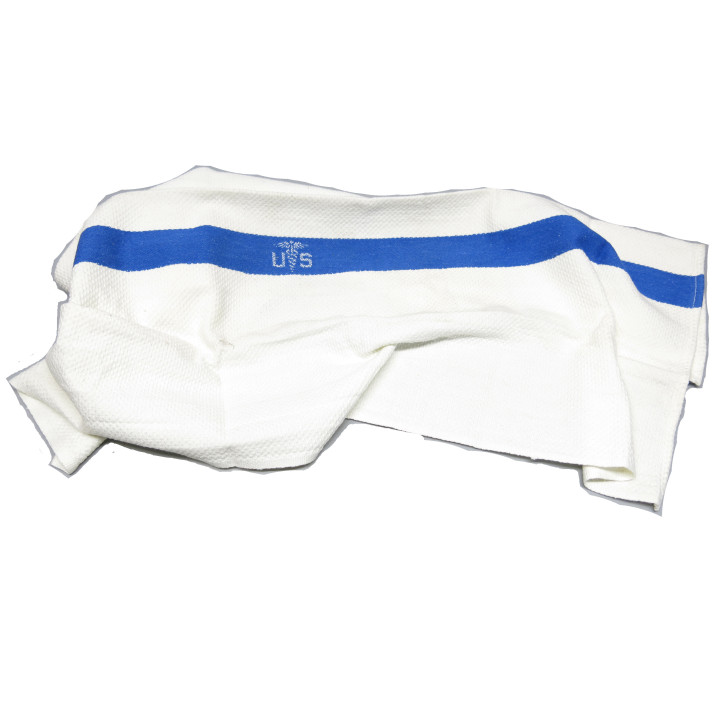 Serviette US medical originale nid d'abeille US ww2 neuve de stock  ref 47
