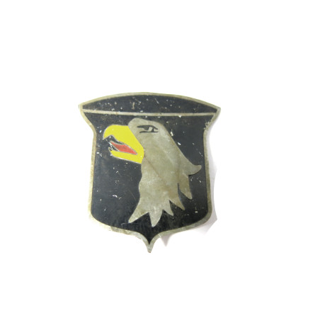 Insigne métal 101 Airborne US Vietnam ref 80