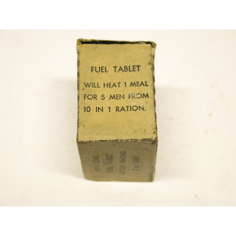 Boite pleine Fuel tablet ration heating ref 100 