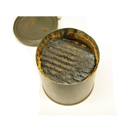 Boite  avec couvercle biscuit US ww2 ref 888 