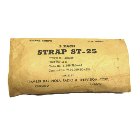 Sangles tissu Strap ST 25 US ww2 ref 222