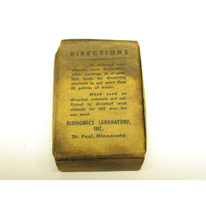 Paquet desinfectant Mikrolene US ww2  ref 444 
