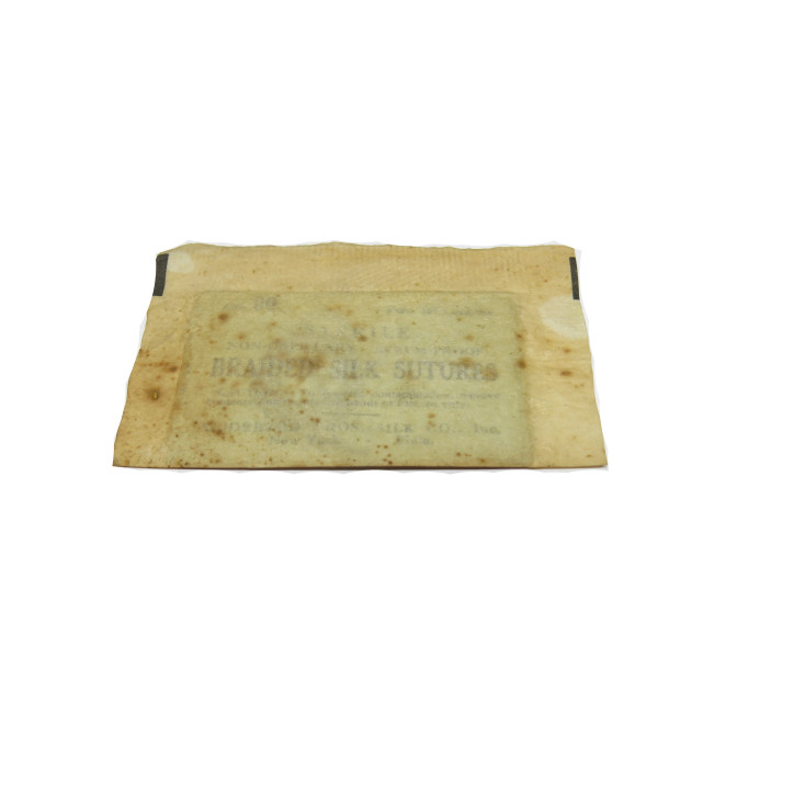 Braided silk sutures medical US ww2 ref 99